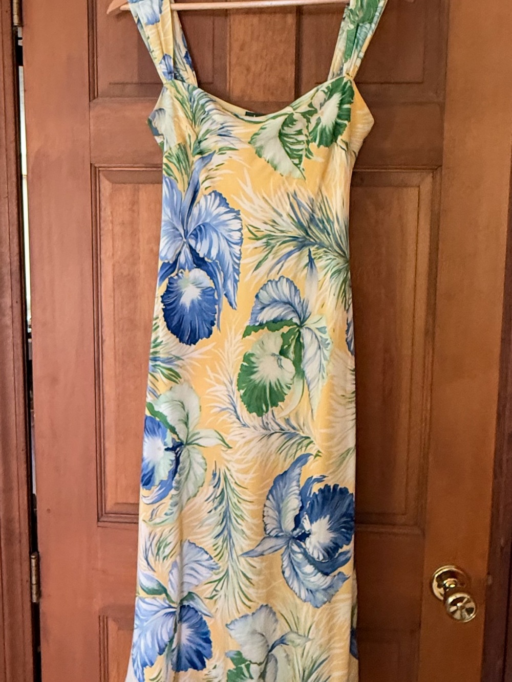 Y2K vintage Ralph Lauren Silk Midi Dress